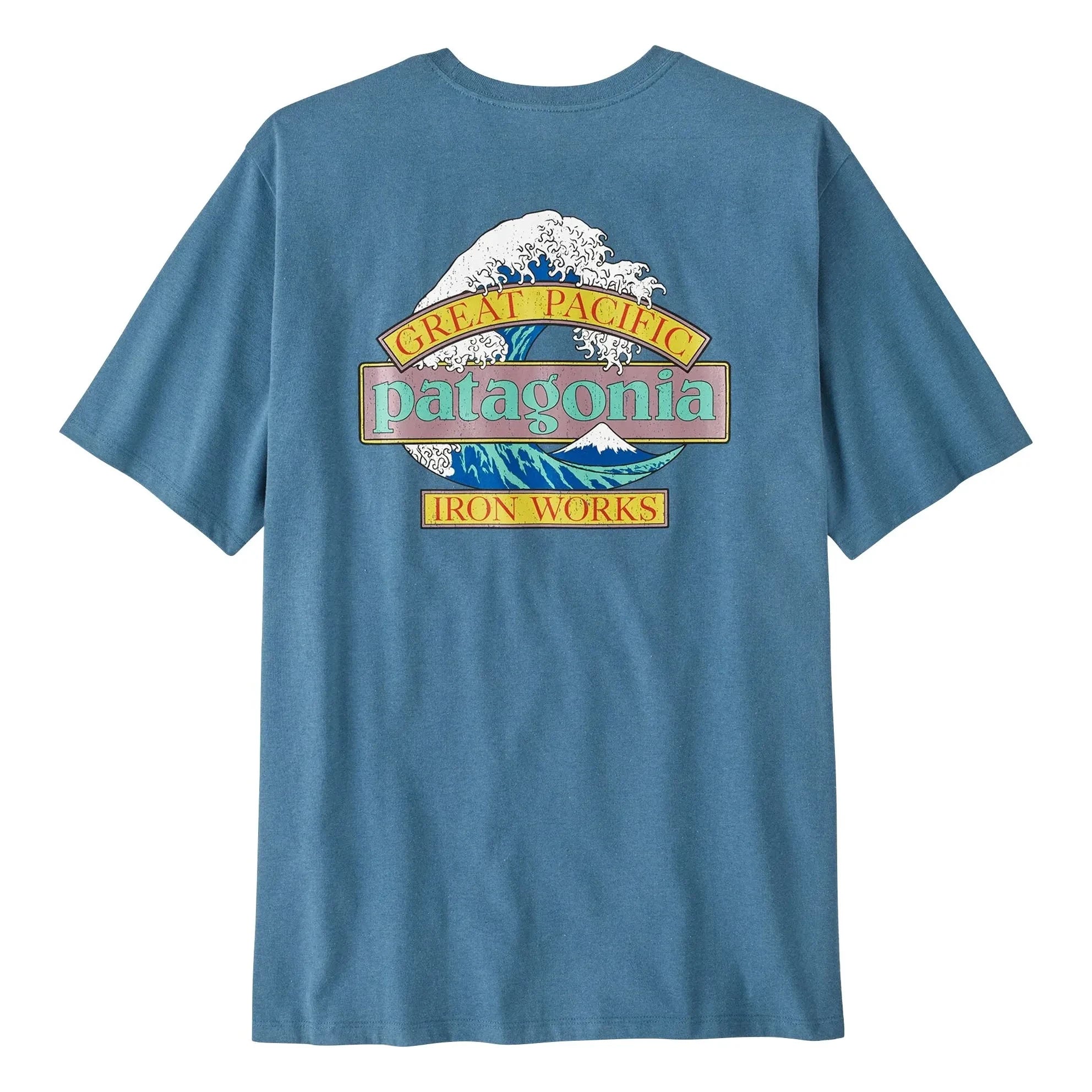 Patagonia - Camiseta Great Waves | Azul