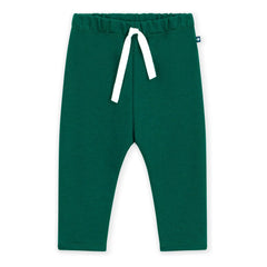Petit Bateau - Organik pamuklu polar pantolon | Orman Yeşili