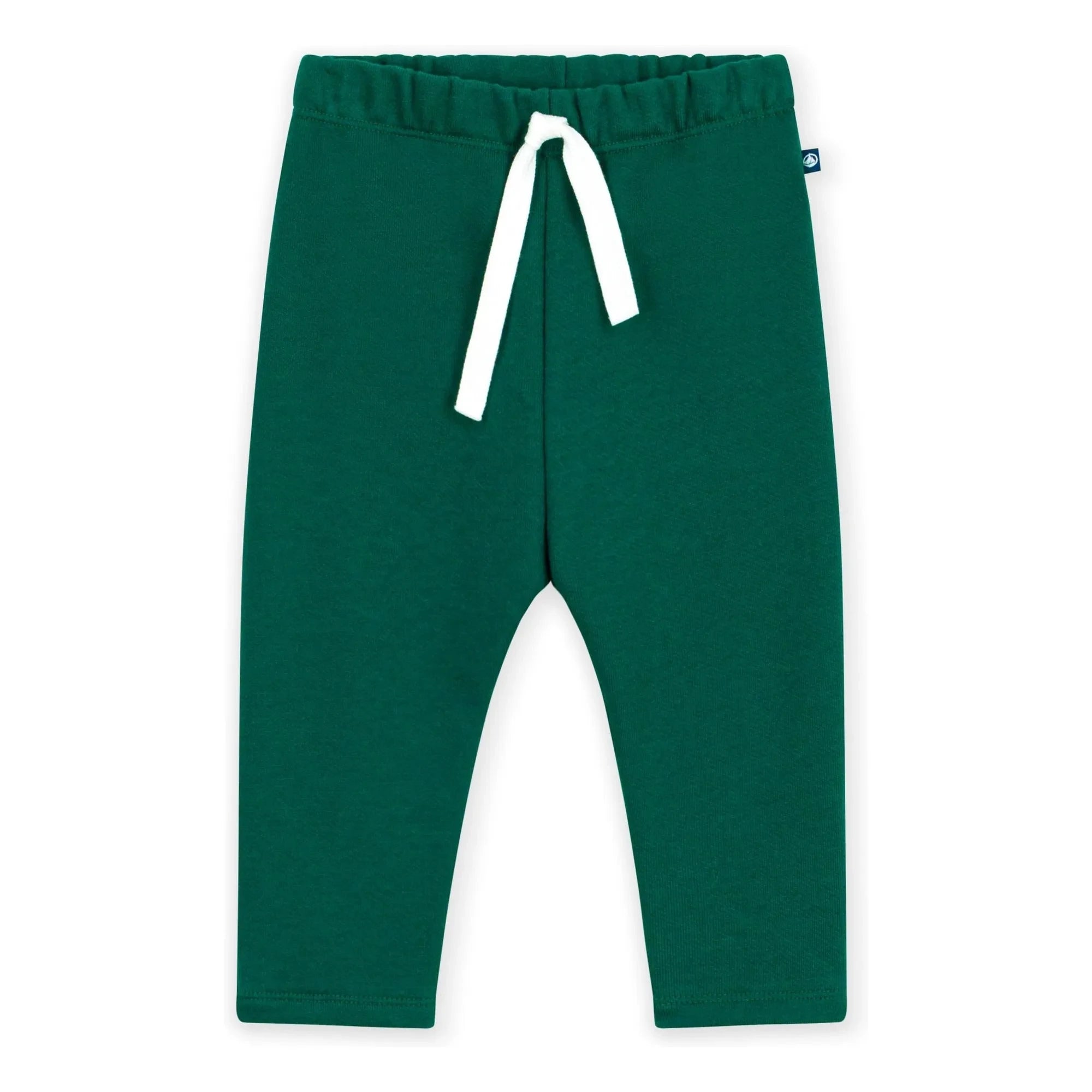 Petit Bateau - Organik pamuklu polar pantolon | Orman Yeşili