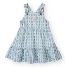 Goldie + Ace - Colección exclusiva Goldie+Ace x Smallable - Vestido Peto Floral | Azul