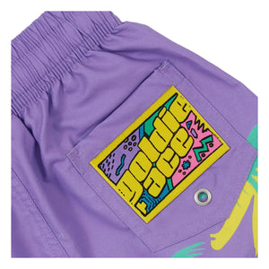 Goldie + Ace - Pantalones cortos Palm | Púrpura