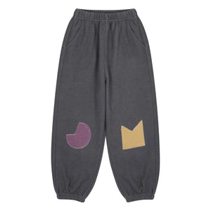 Jelly Mallow - Renk Bloklu Jogger | Kömür grisi