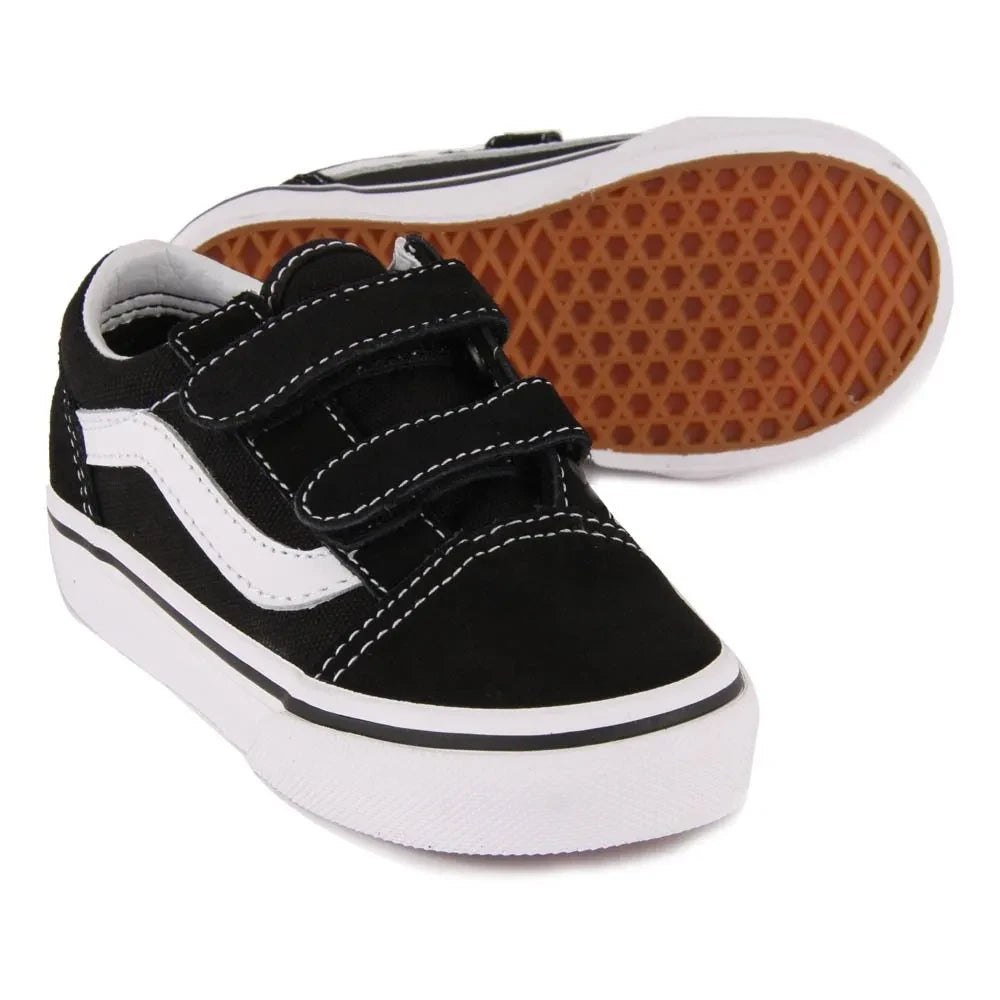 Vans - Zapatillas Old Skool V con velcro | Negro