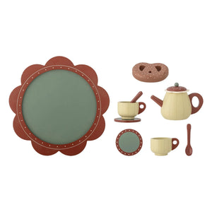 Bloomingville Mini - Juego de té Bette | Marrón