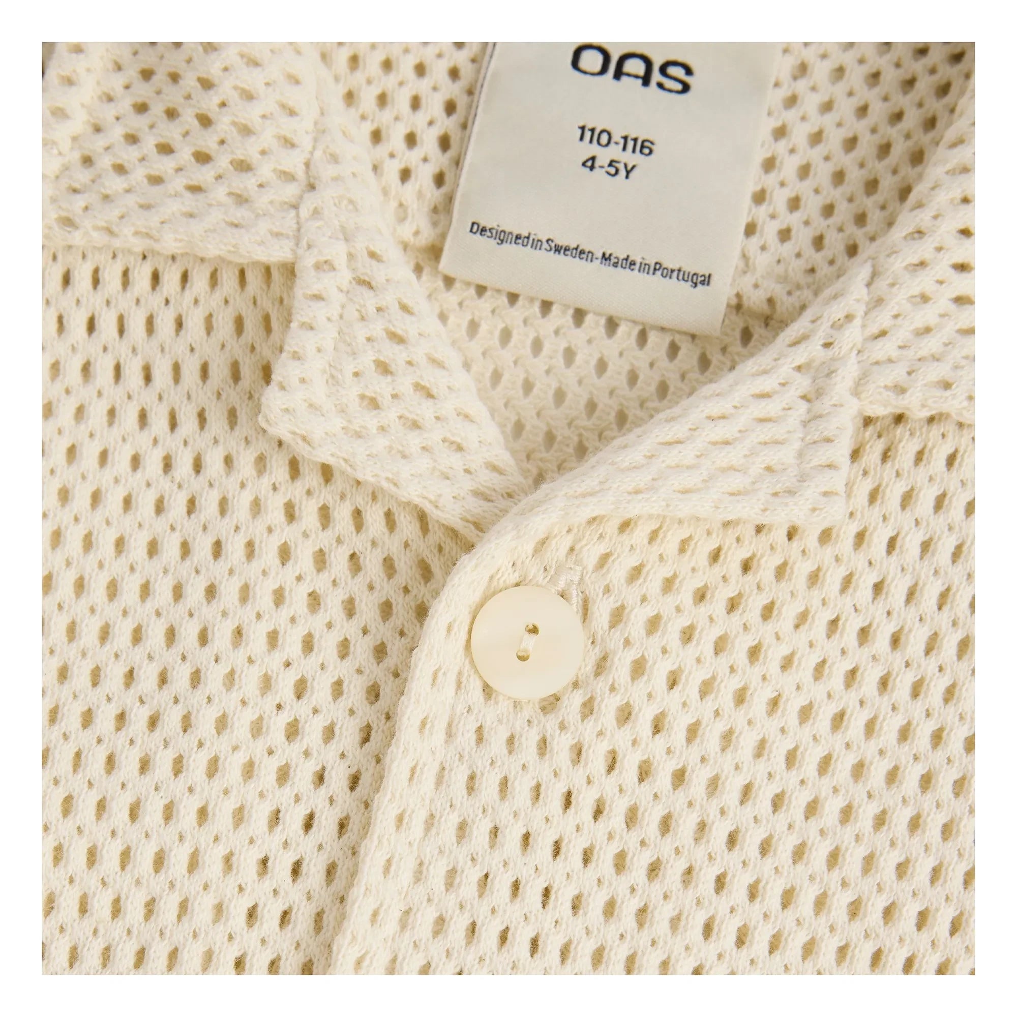OAS - Camisa de ganchillo Nicaro | Crudo