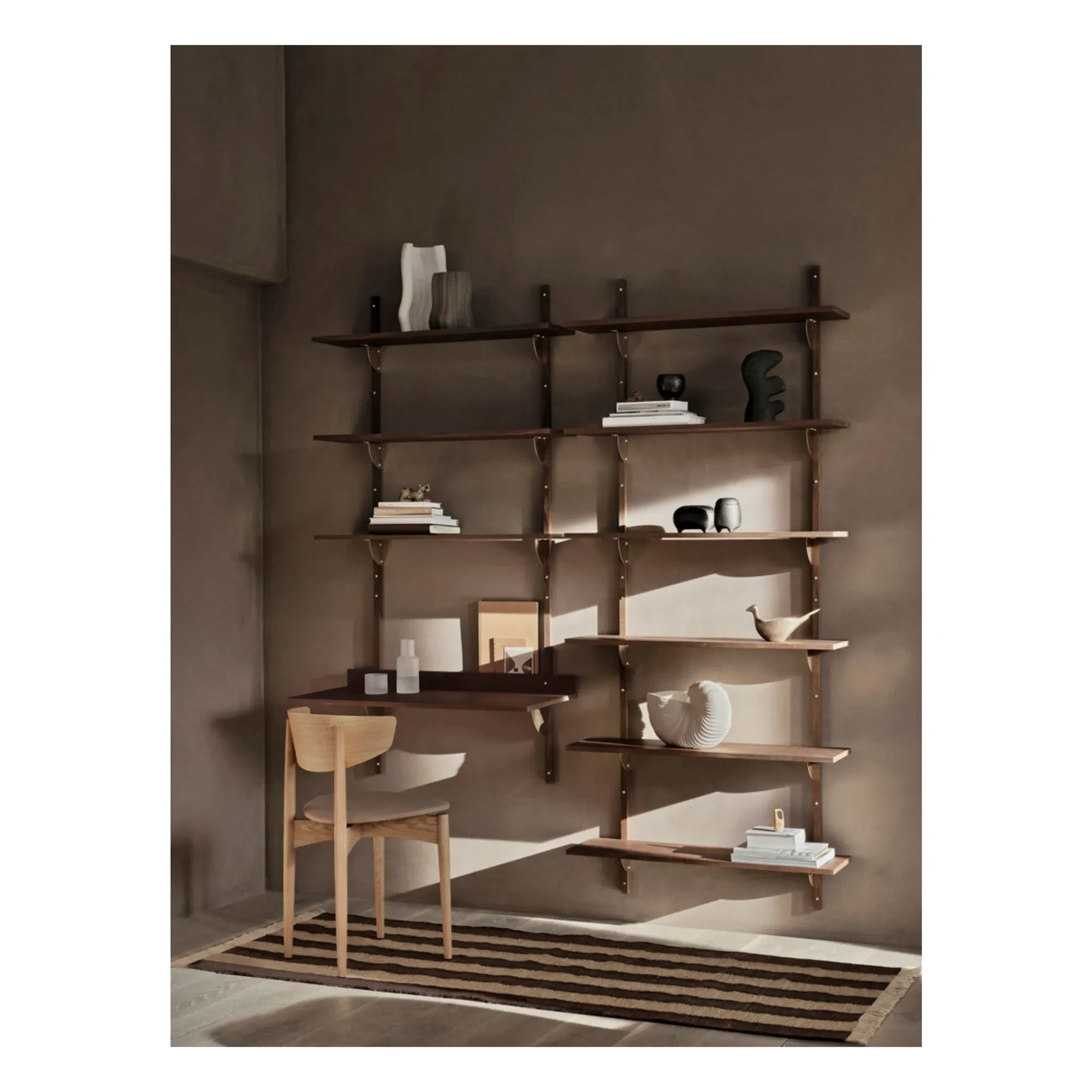 Ferm Living - Alfombras Ives | Chocolate