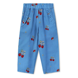 Fliink - Pantalón Manzana Fresa | Azul celeste