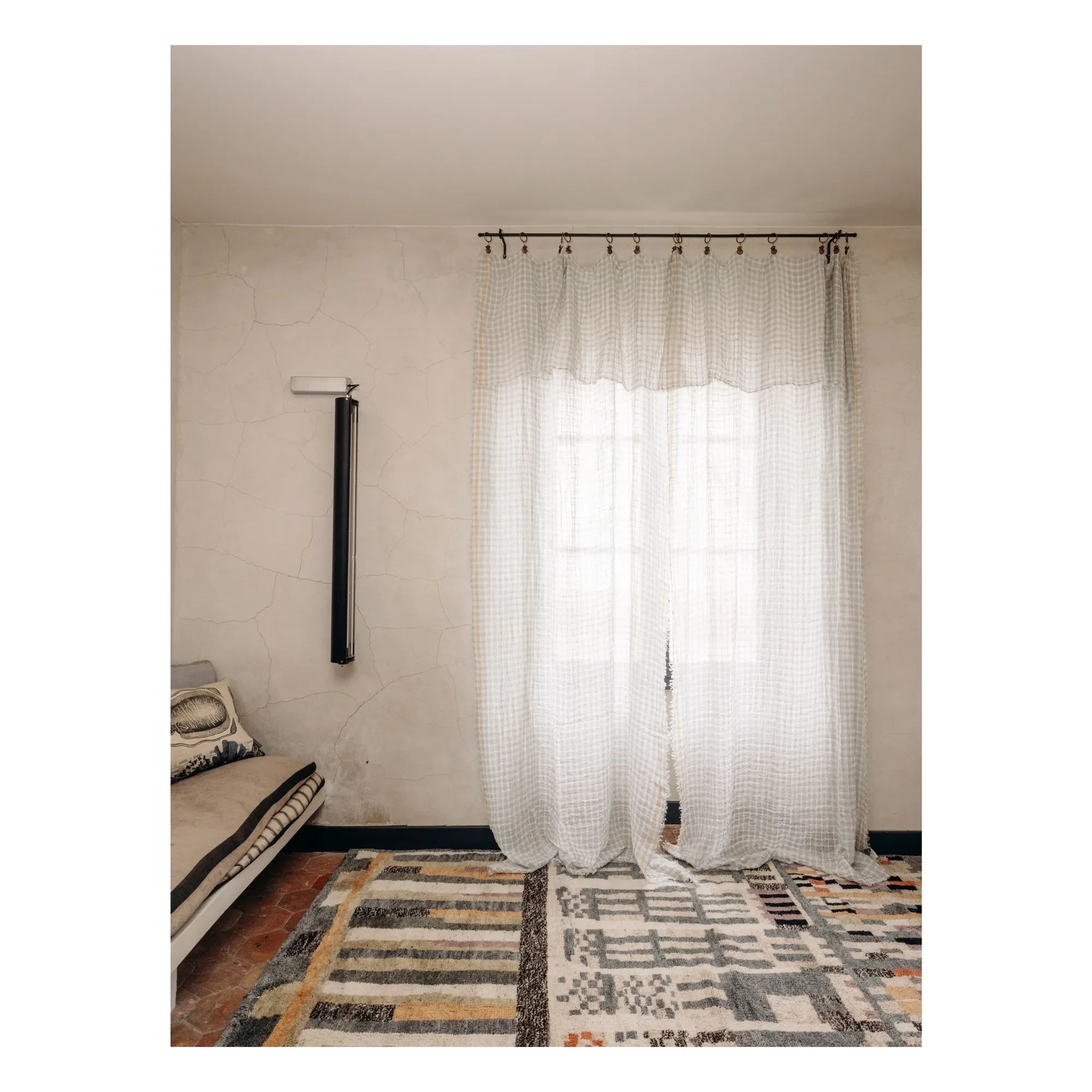 Le Monde Sauvage - Harmattan Key West perde | Azul claro