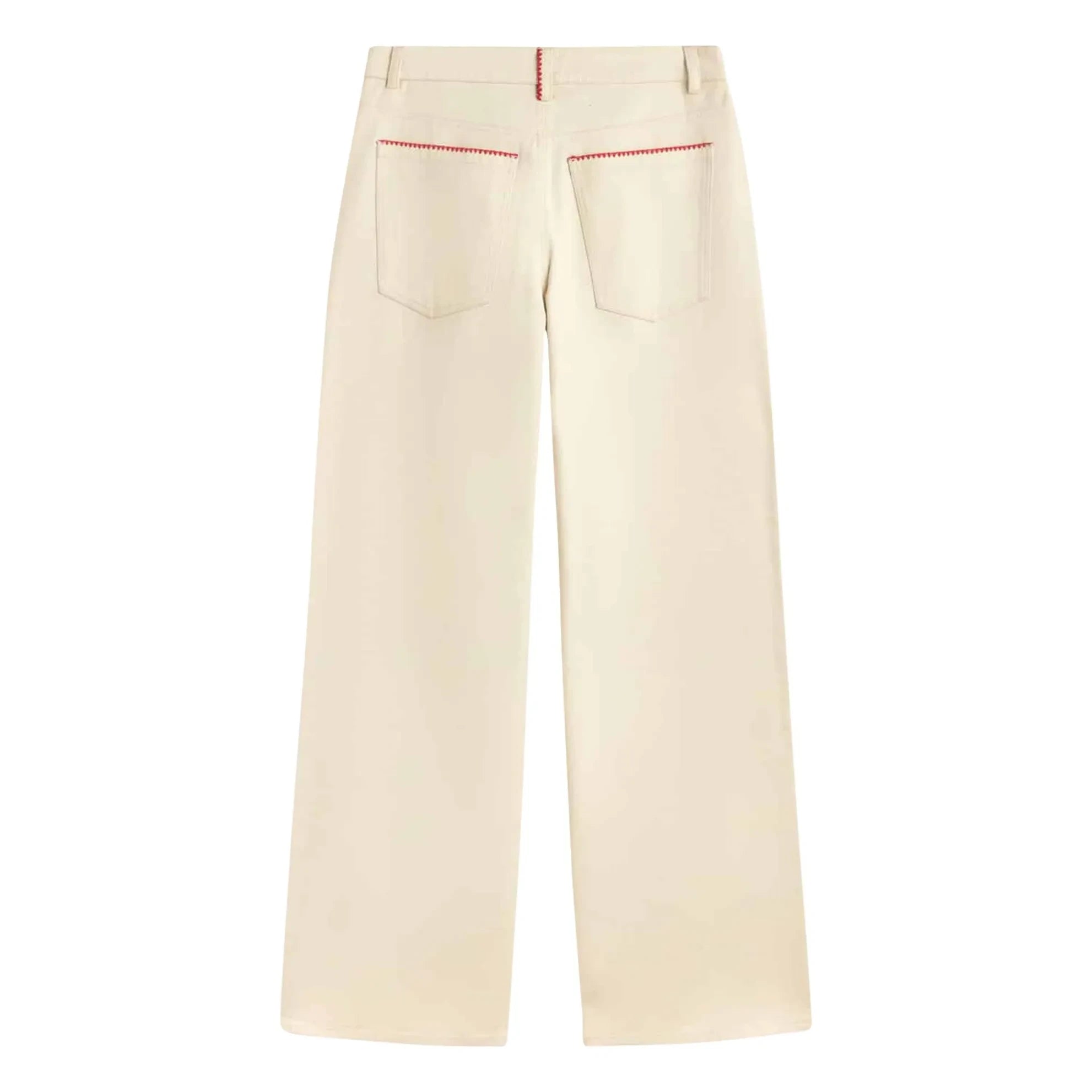 Thinking Mu - Pantalón Hedda de algodón orgánico | Crudo