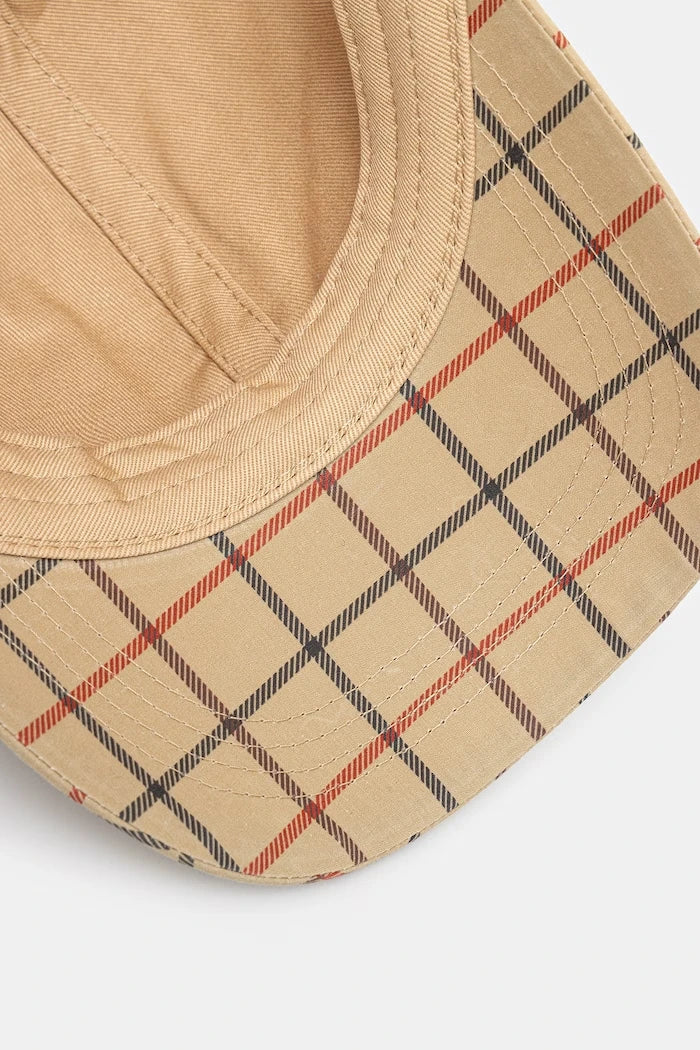Gorra de béisbol de algodón Barbour Mackworth para mujer