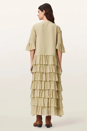 Vestido asimétrico de viscosa CAVARLY de AllSaints