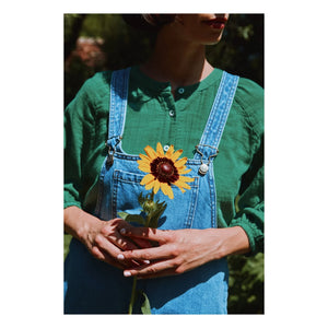 Poudre Organic - Blusa Prímula de Noche | Verde Bosque