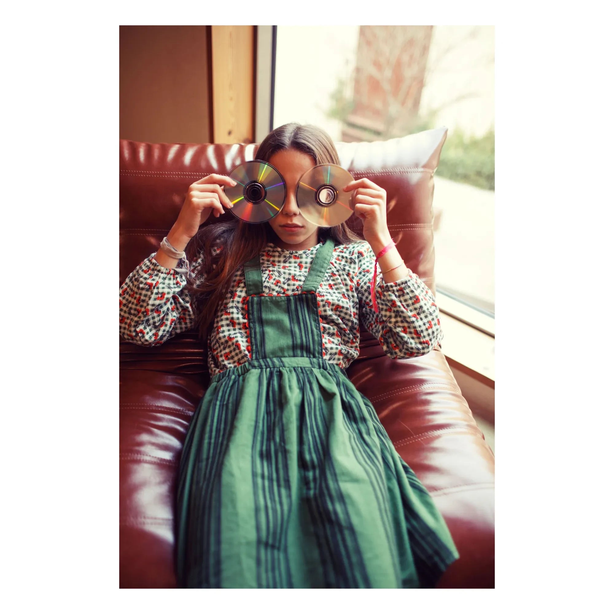 Piupiuchick - Blusa Floral a Cuadros | Verde
