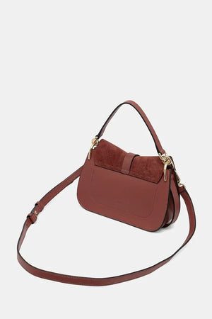 Bolso bandolera de ante para mujer Furla