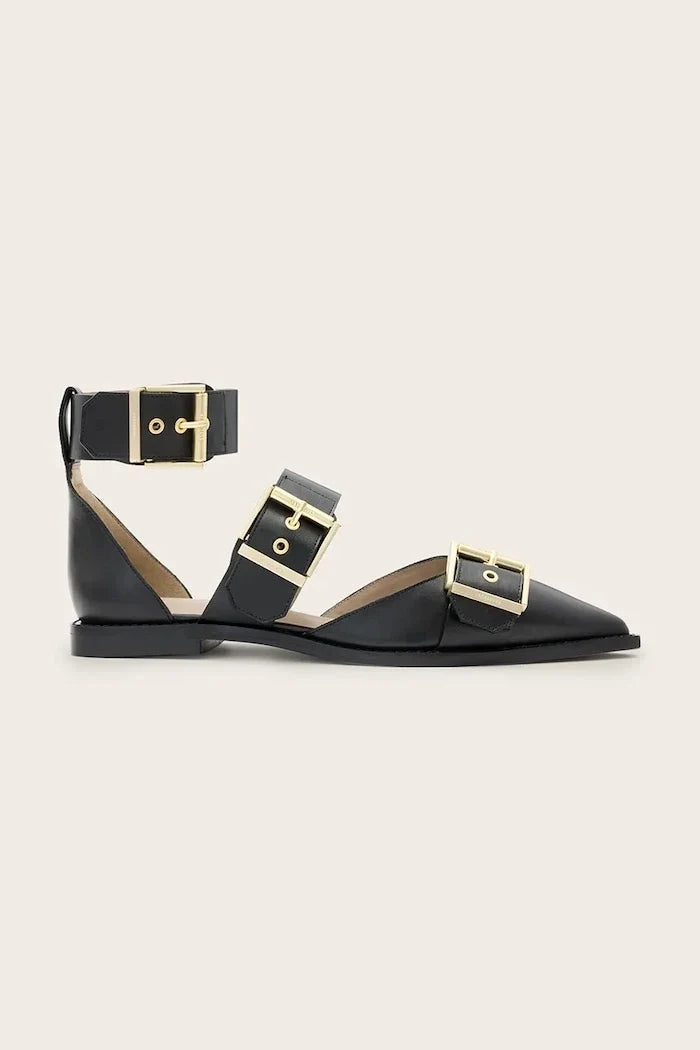 Bailarina de cuero AllSaints Sutton