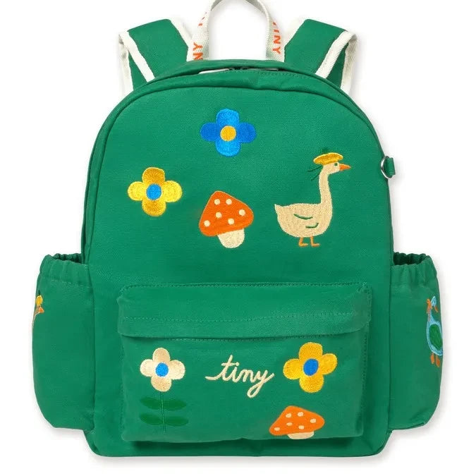Tinycottons - Mochila de setas verdes