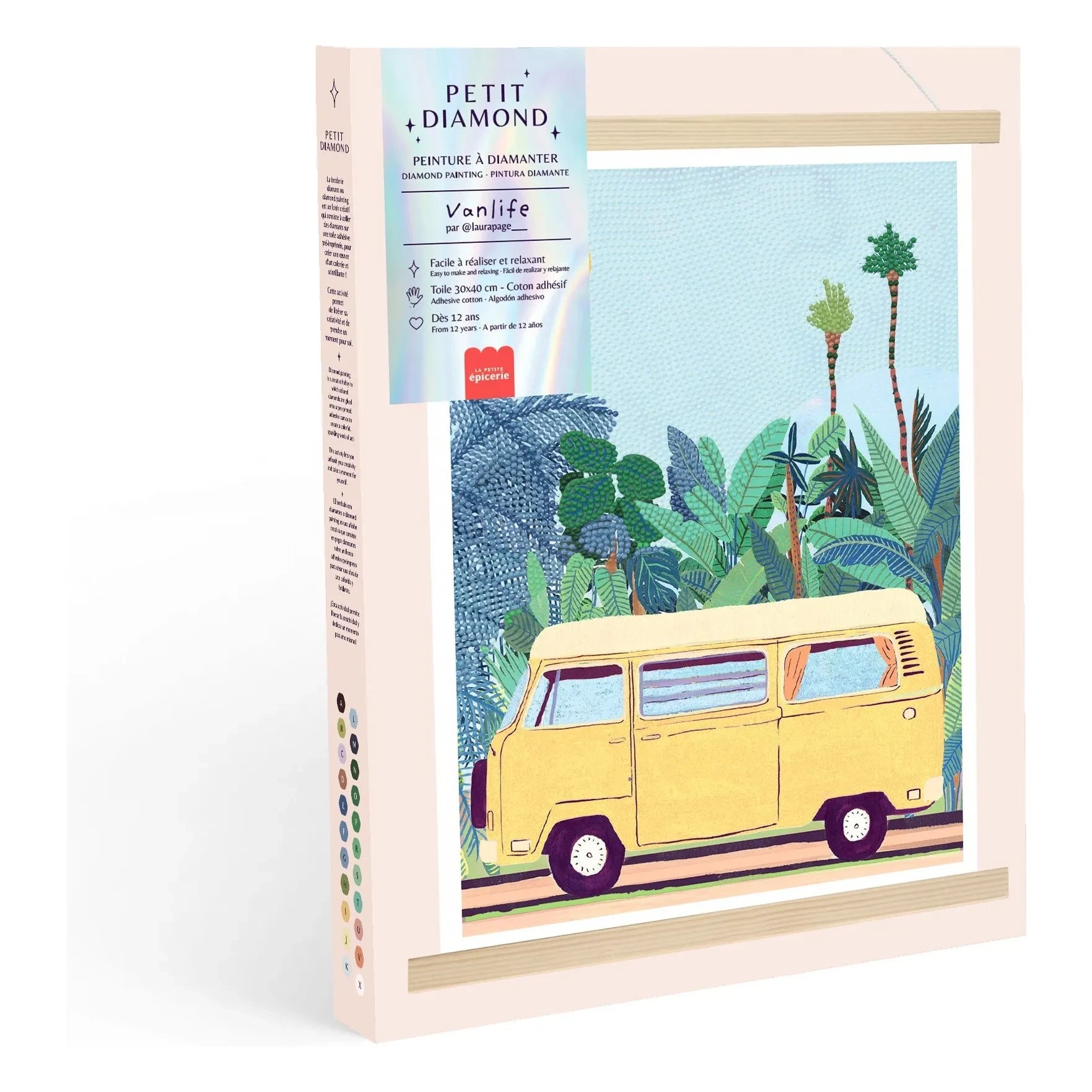 La Petite Épicerie - Conjunto de cuadros de diamante - Vanlife