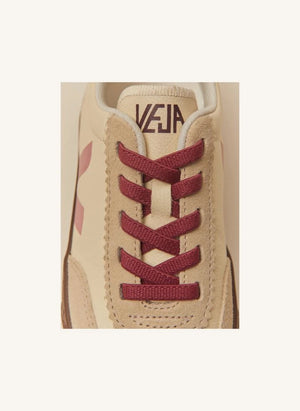 Veja - Pequeñas Zapatillas de Cuero Volley - Veja x Bonpoint | Rosa