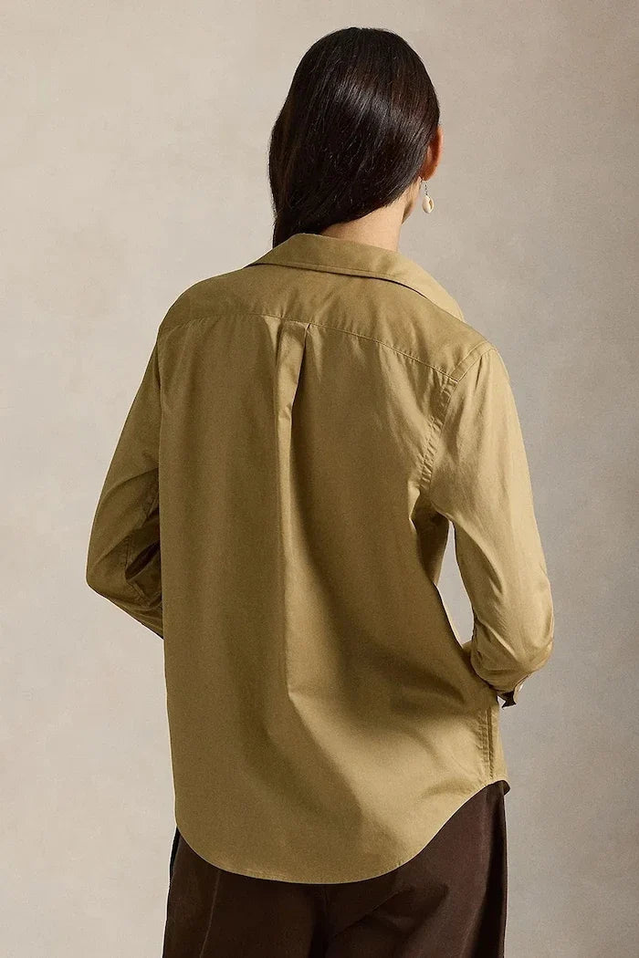 Camisa de algodón Polo Ralph Lauren para mujer