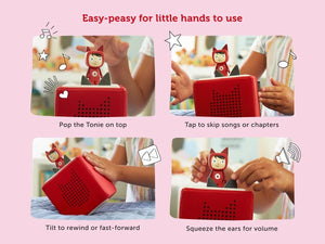 Tonies - Álbum de Música de la Rutina Diaria de Leo en Inglés - El Día de Leo