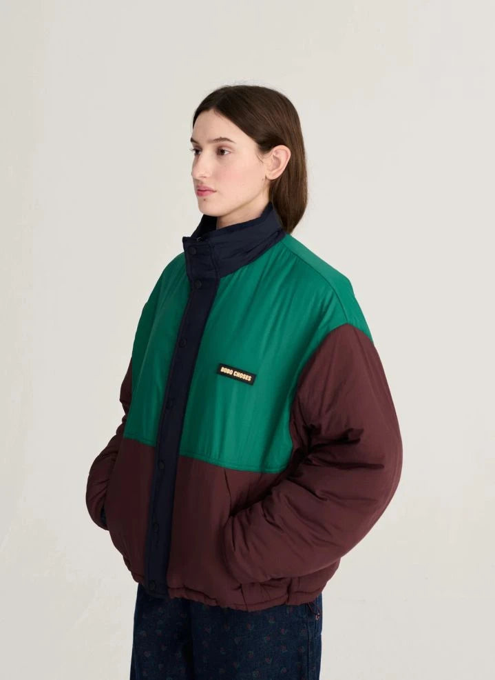 Bobo Choses - Chaqueta sherpa cómoda | Marrón oscuro
