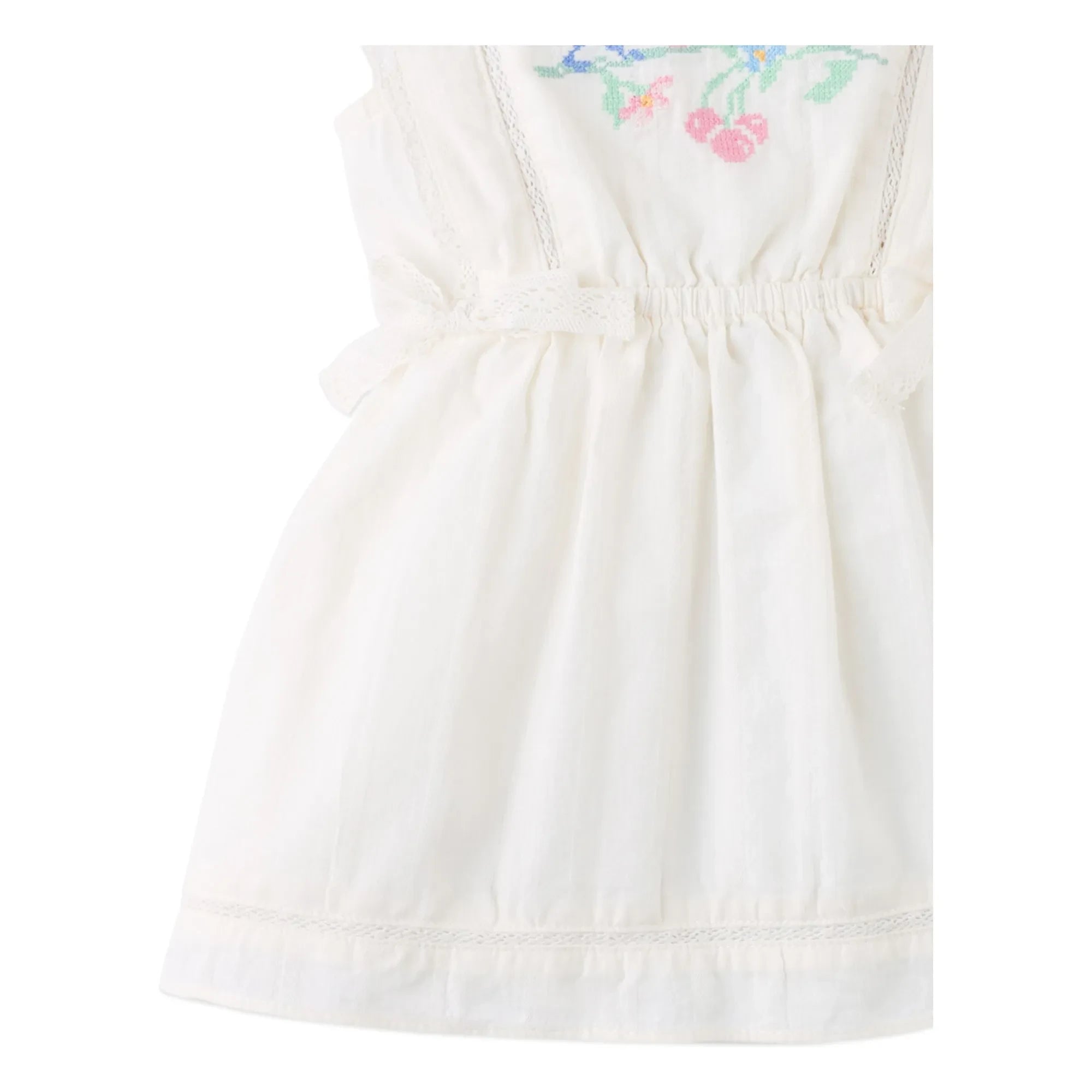 Gingersnaps - Vestido bordado Charlee | Blanco