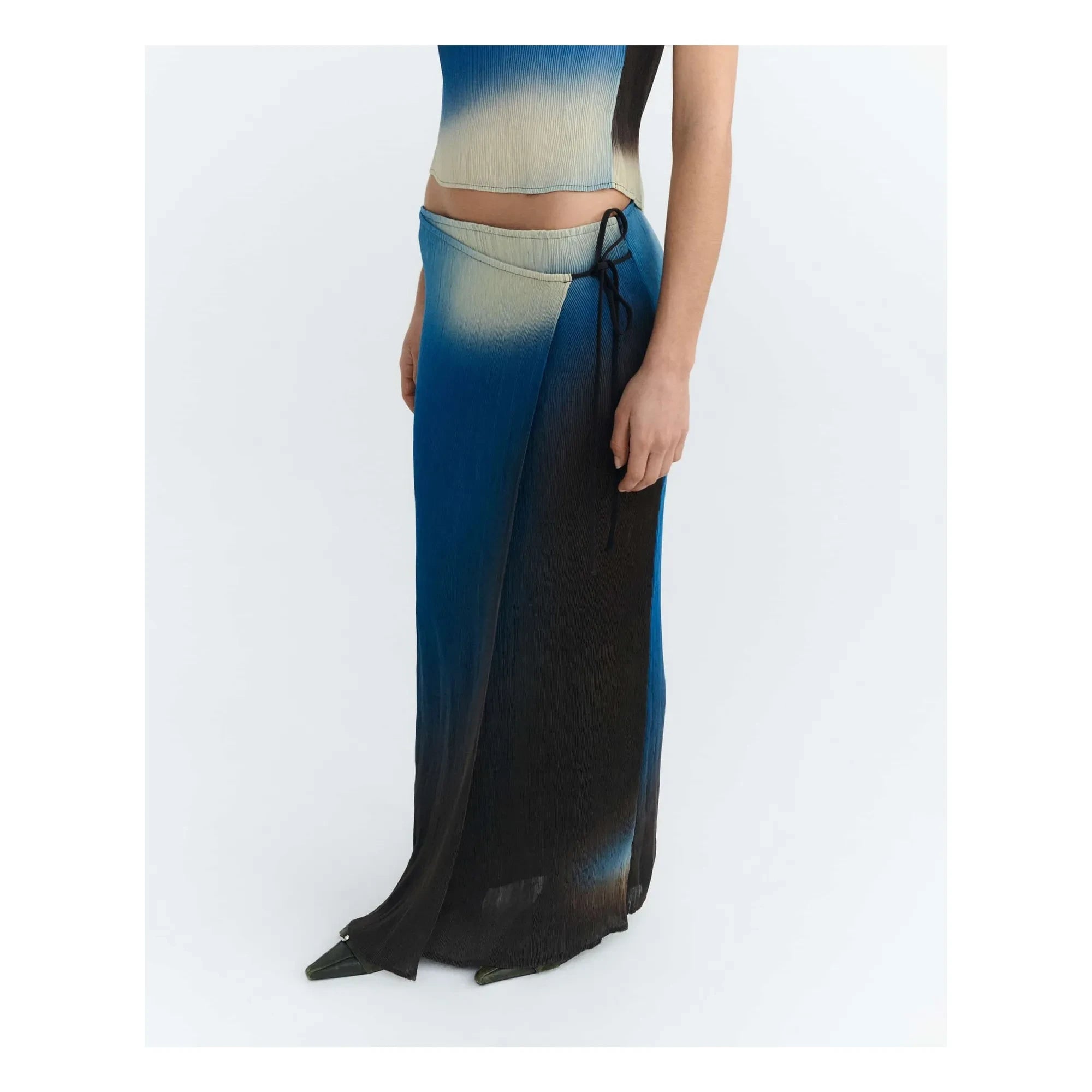 Thinking Mu - Falda Pauline | Azul