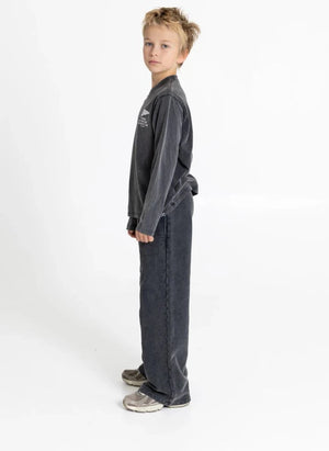 Finger in the nose - Renzo Pantalones Jogger Orgánicos | Negro