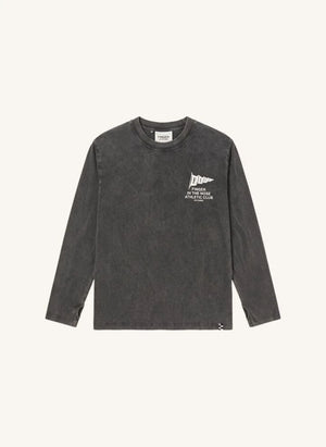 Finger in the nose - Camiseta de algodón orgánico Sako Run Club | Negro