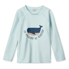 Liewood - Camiseta Noah con Protección UV Fibras Recicladas | Azul Claro