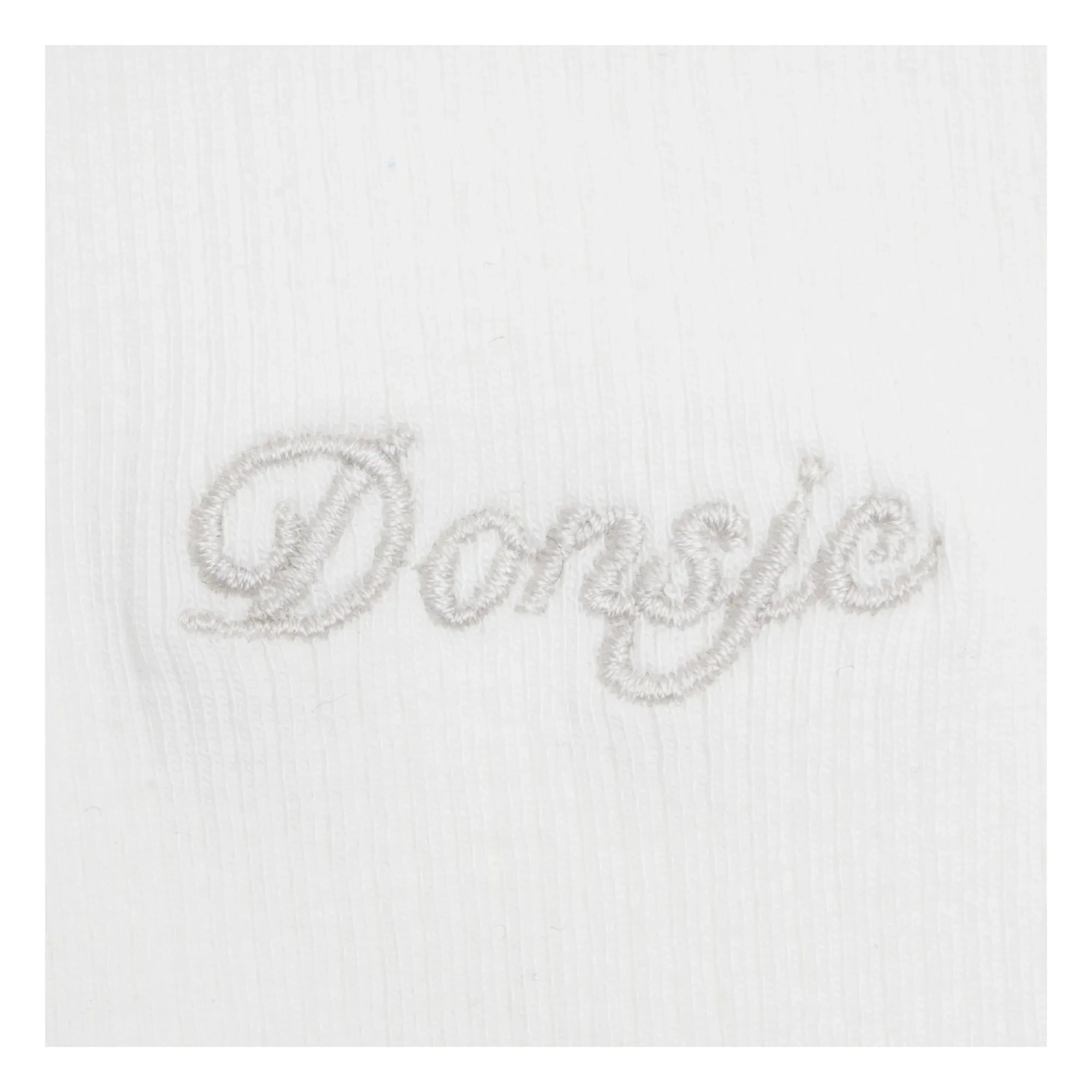 Donsje - Top Ivelle Claudine con cuello | Blanco