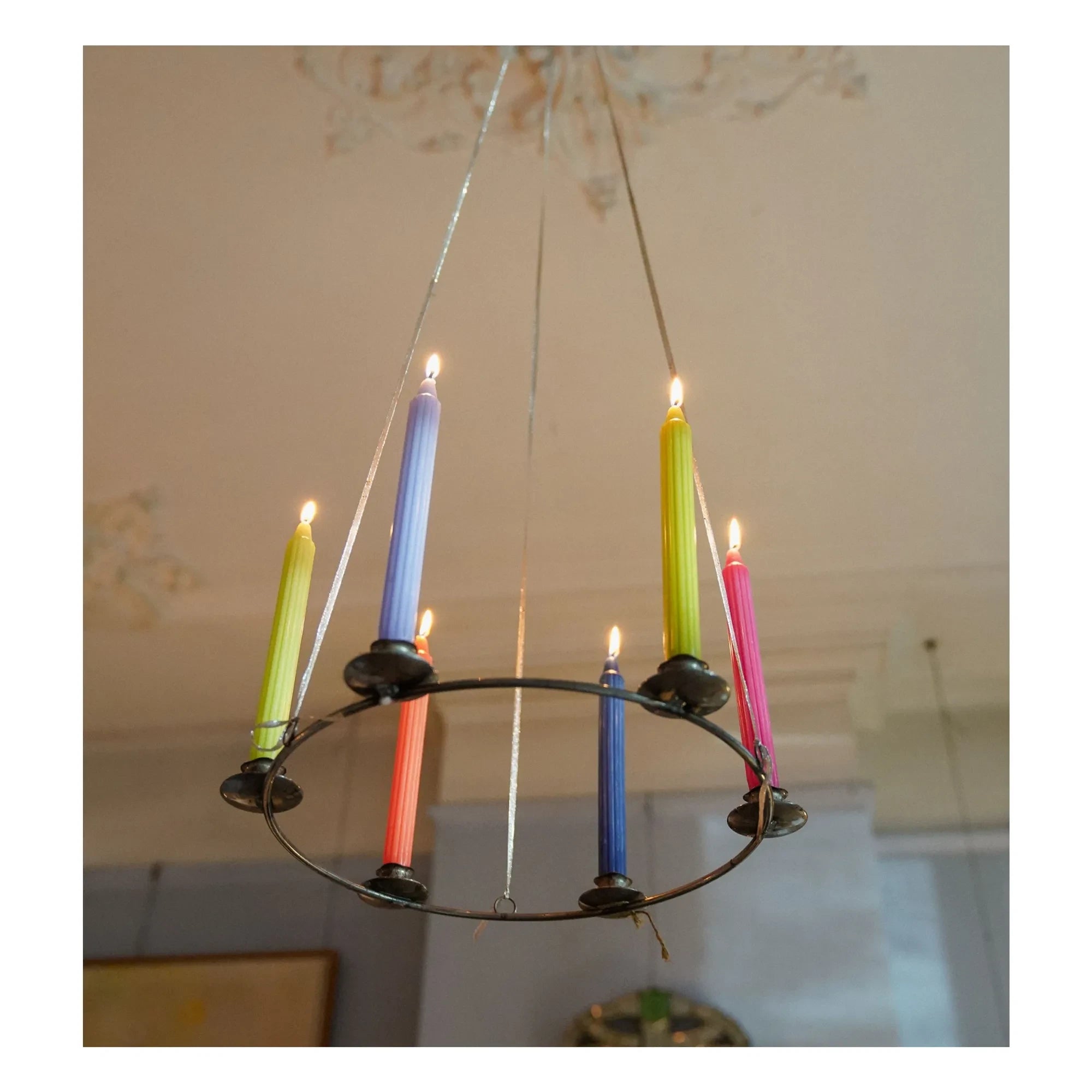 Anna + Nina - Velas Penny - Juego de 2 | Rojo