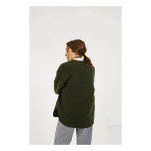 Sacrécoeur - Chaqueta 100% Lana Bari Greenlake | Verde