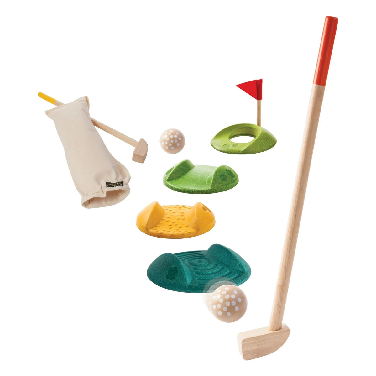 Plan Toys - Juego de minigolf