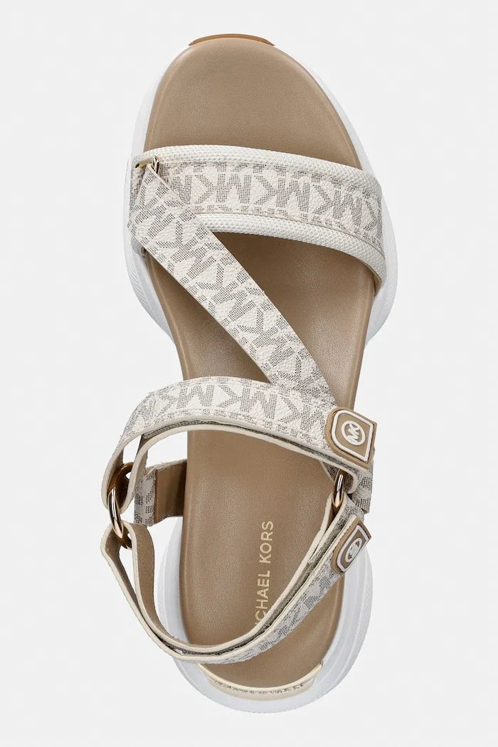 Sandalia Bowie de mujer MICHAEL Michael Kors con plataforma inclinada