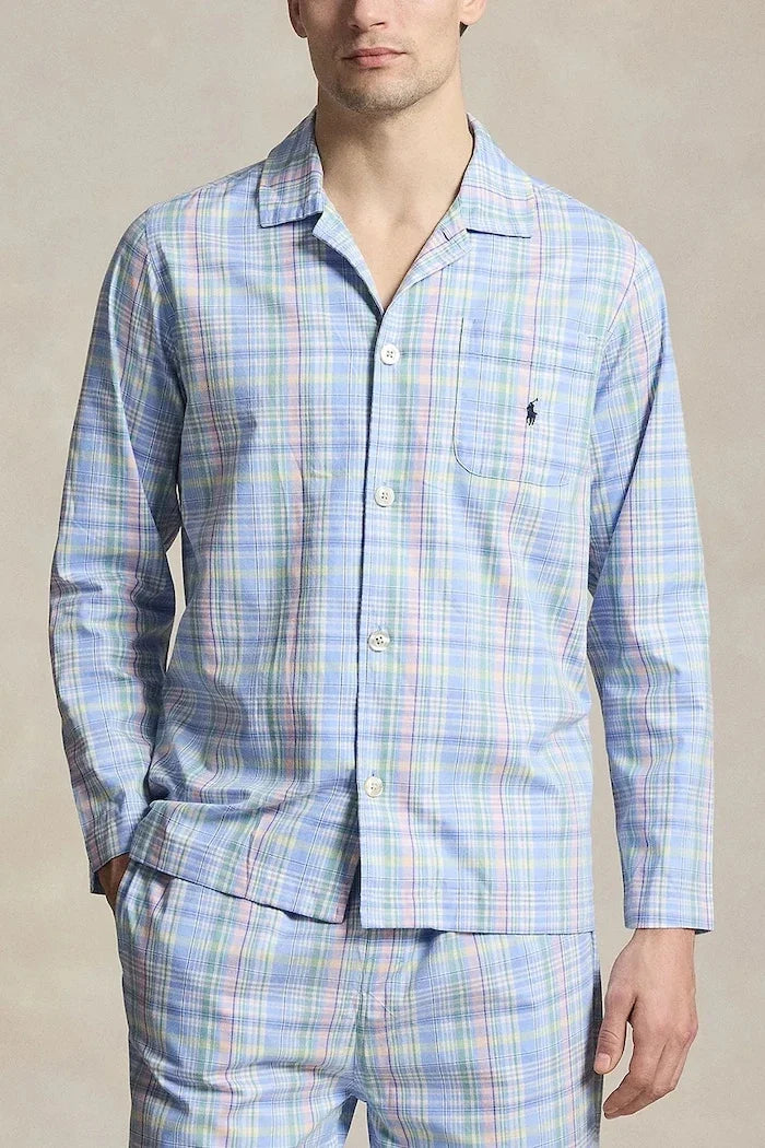 Pijama de hombre de dos piezas de algodón Polo Ralph Lauren