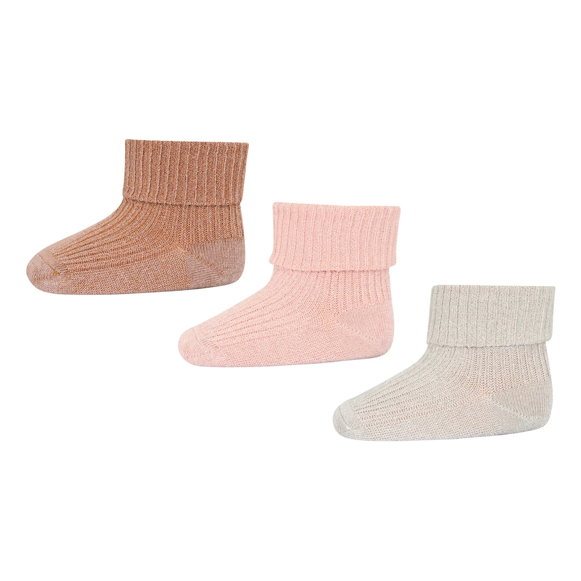 Mp Denmark - Ida Socks - Juego de 3 pares | Rosa