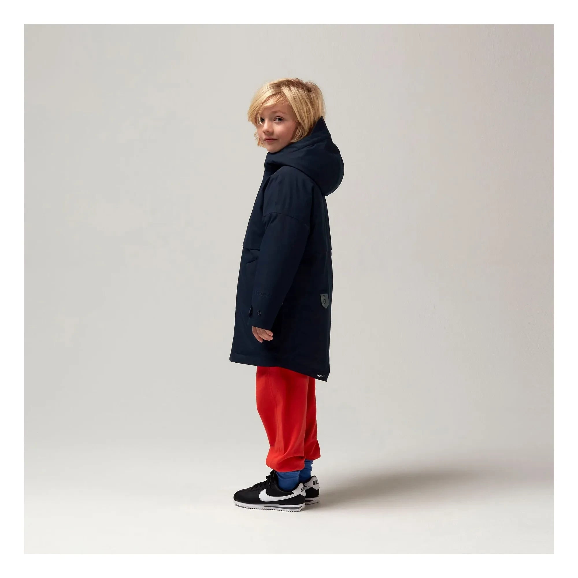 Gosoaky - Desert Fox parka impermeable | Azul marino