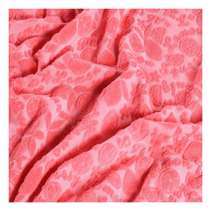 Molo - Poncho de playa de frutas texturizadas | Coral