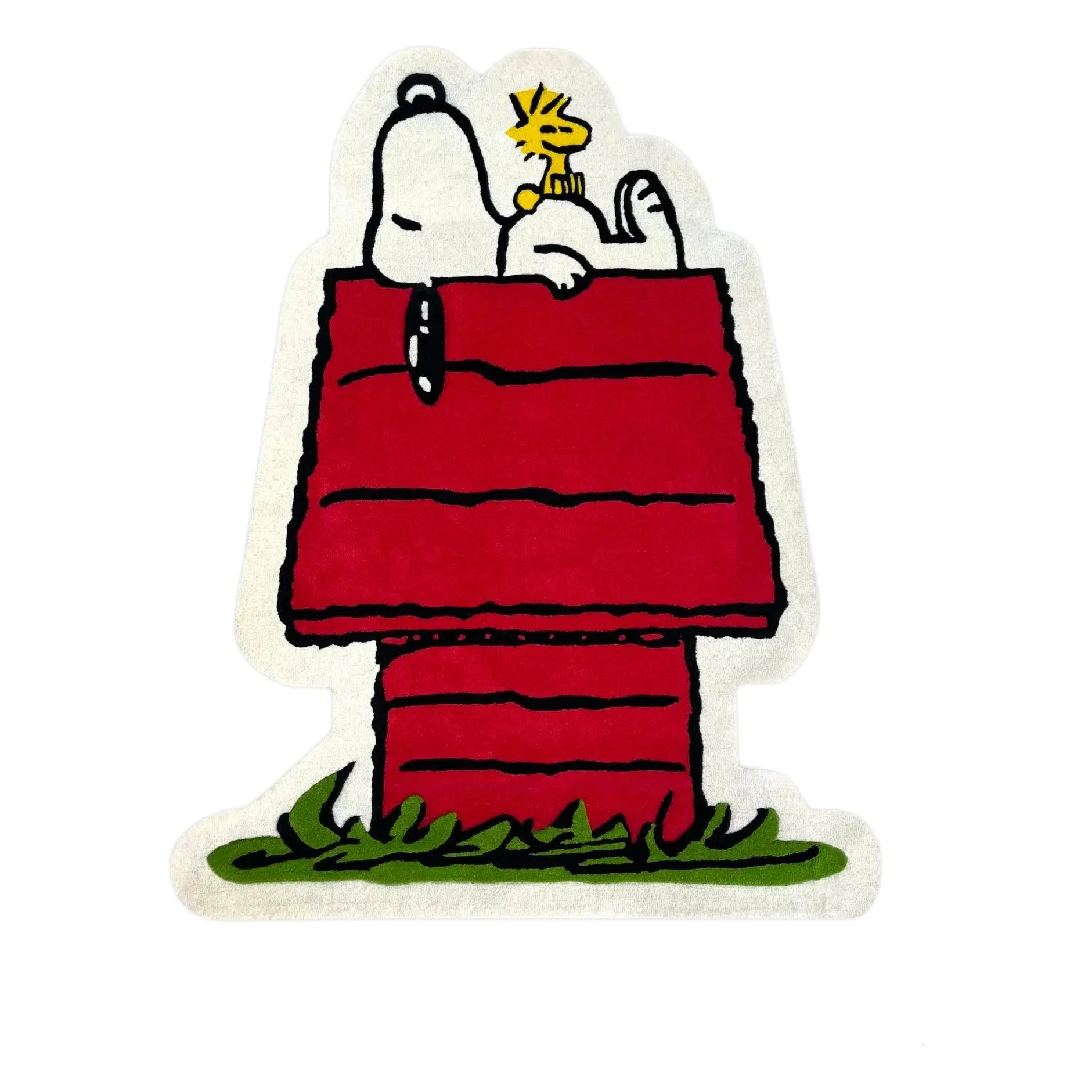 Maison Deux - Alfombra Peanuts Dog House | Rojo