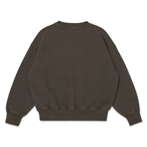 Main Story - Organik Pamuklu Bubble Sweatshirt | Kahverengi