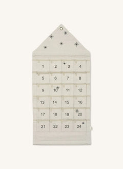 Ferm Living - Calendario de Adviento | Crema