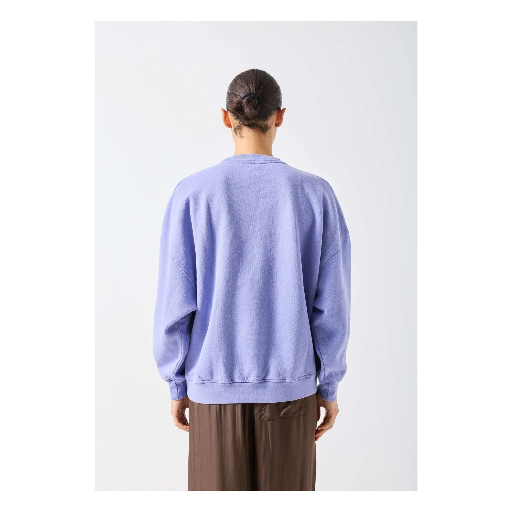 American Vintage - Sudadera de algodón Plizzy | Lavanda