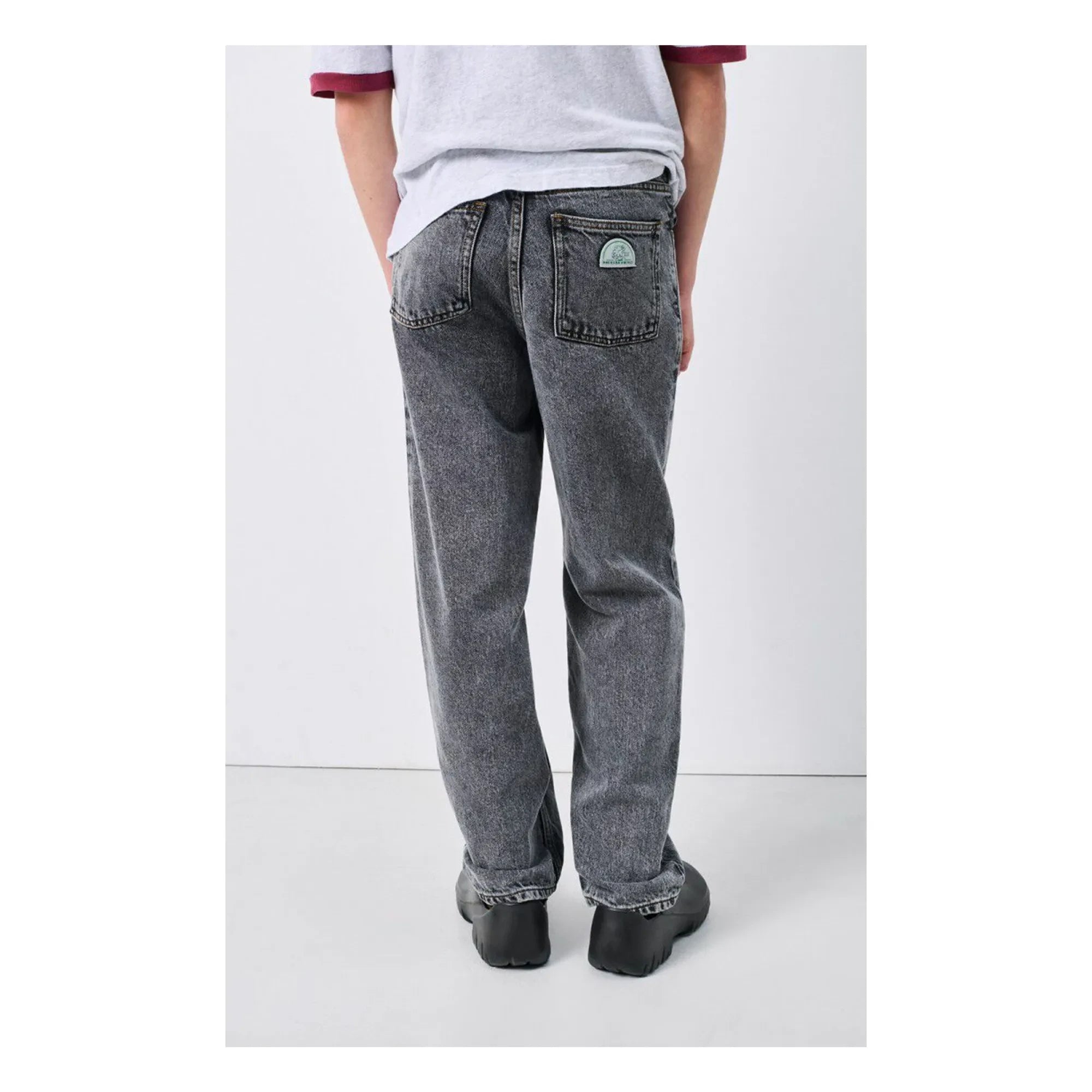 American Vintage - Jean recto Yopday | Vaquero gris oscuro