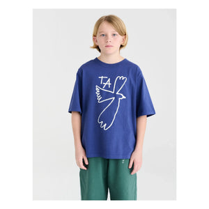 True Artist - Camiseta N°5 Algodón orgánico | Azul marino