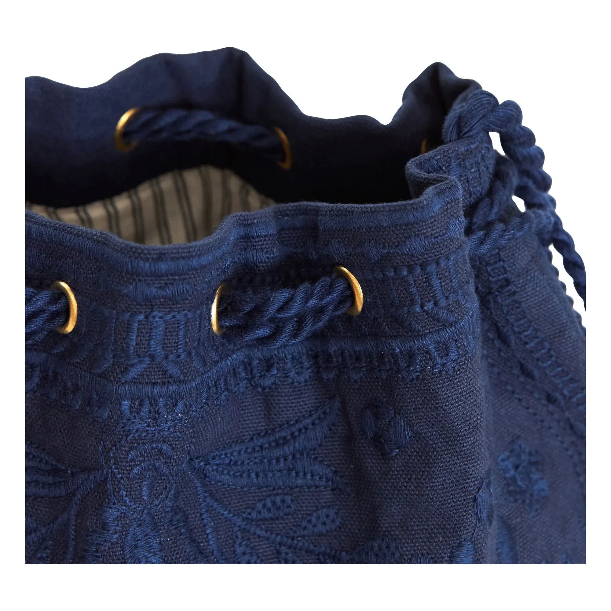 M.A.B.E. - Bolso bordado Averi | Azul marino