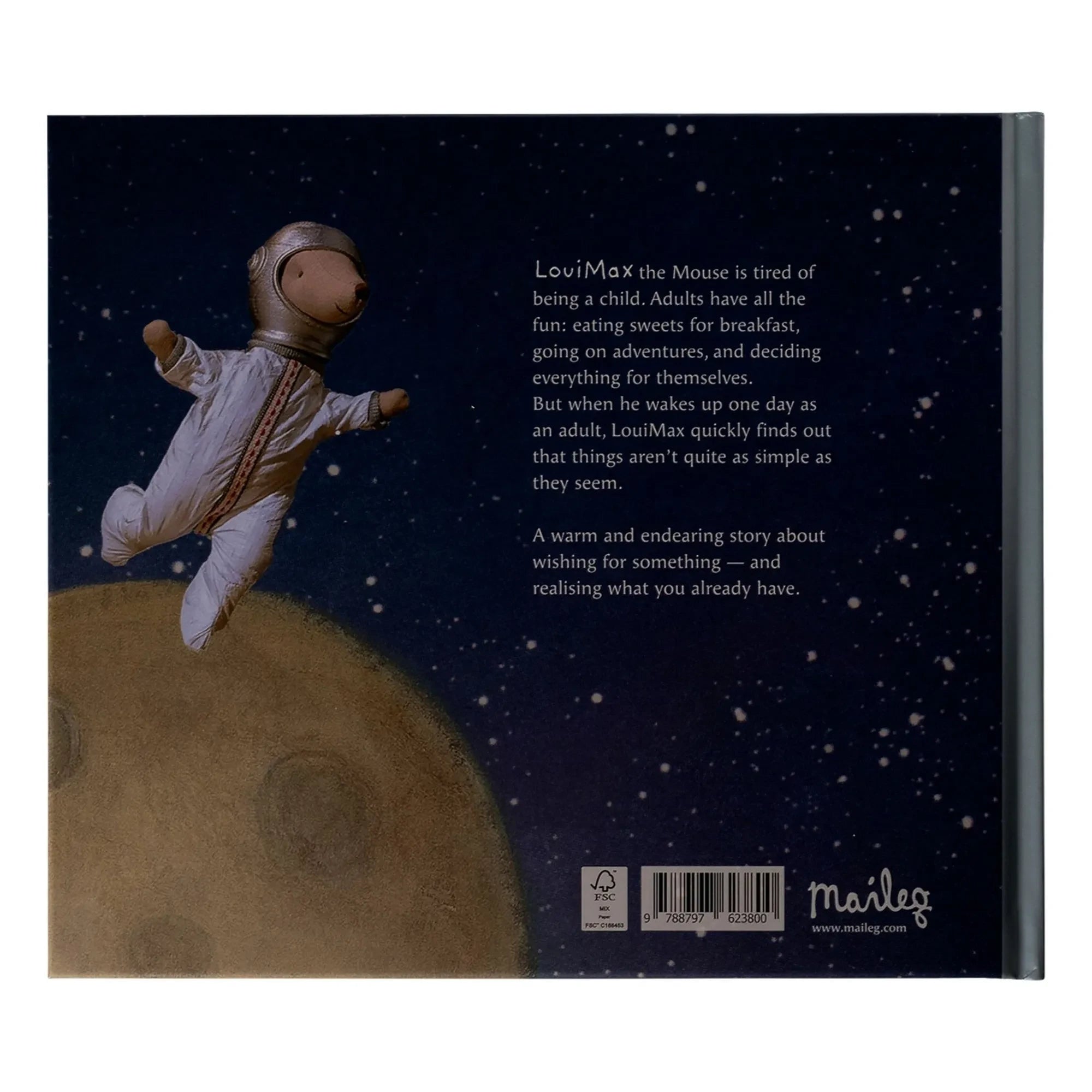 Maileg - Book LouiMax - Un niño que quería crecer (ES)