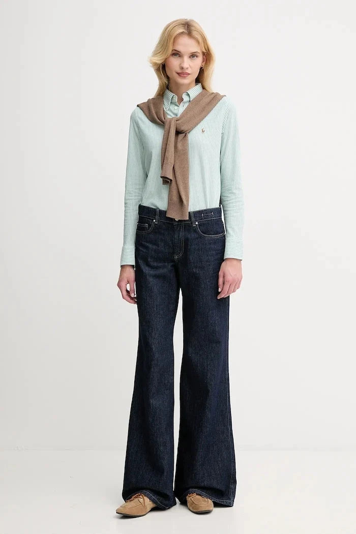 Camisa de algodón para mujer Polo Ralph Lauren