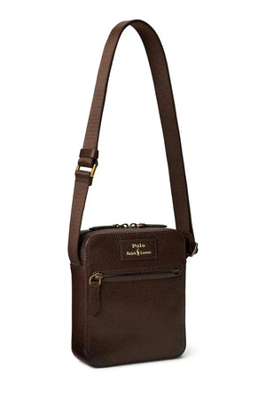 Bandolera de cuero Polo Ralph Lauren para hombre