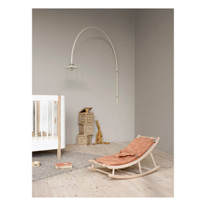 Oliver Furniture - Sillón Mecedor de Roble para Bebés y Niños | Caramelo